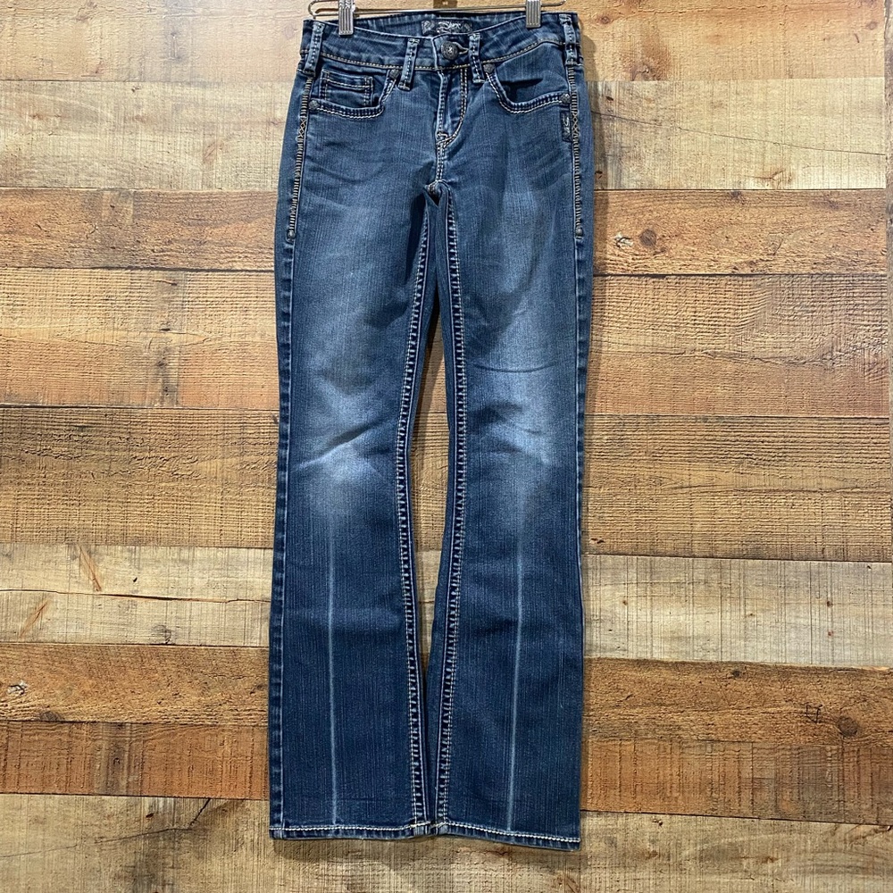 Silver Jeans Co Aiko Curvy Fit Bootcut Jeans Size 25